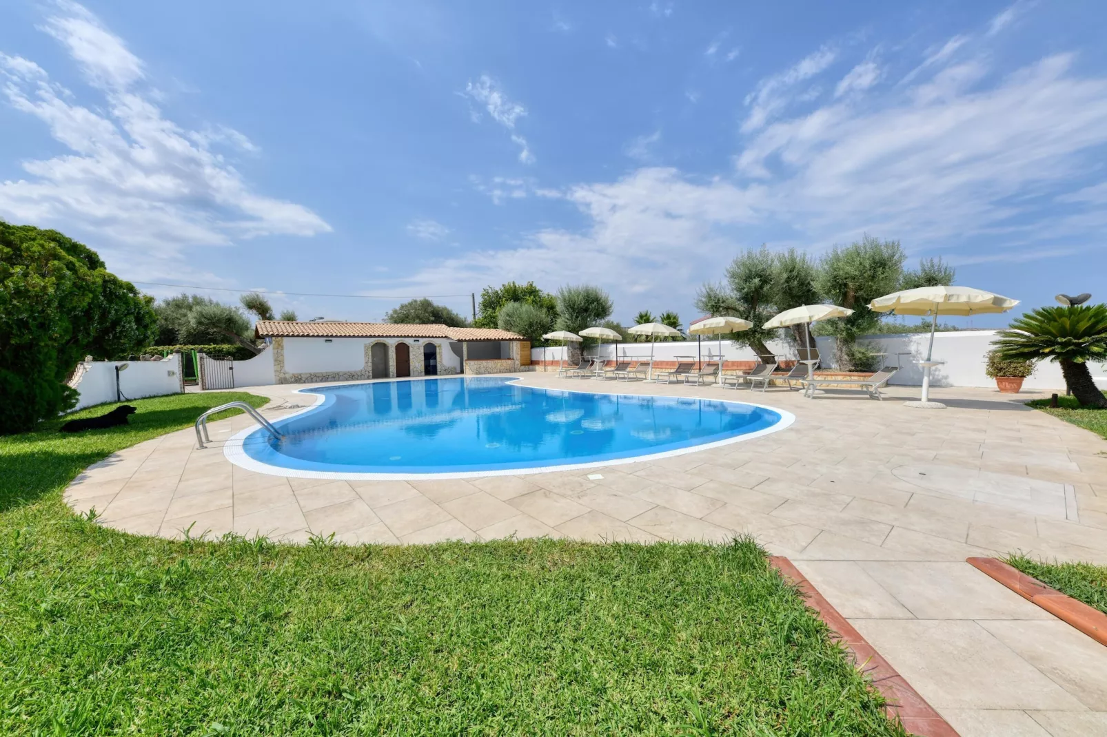 Villa Parisi mit Privatpool Siracusa-Zwembad