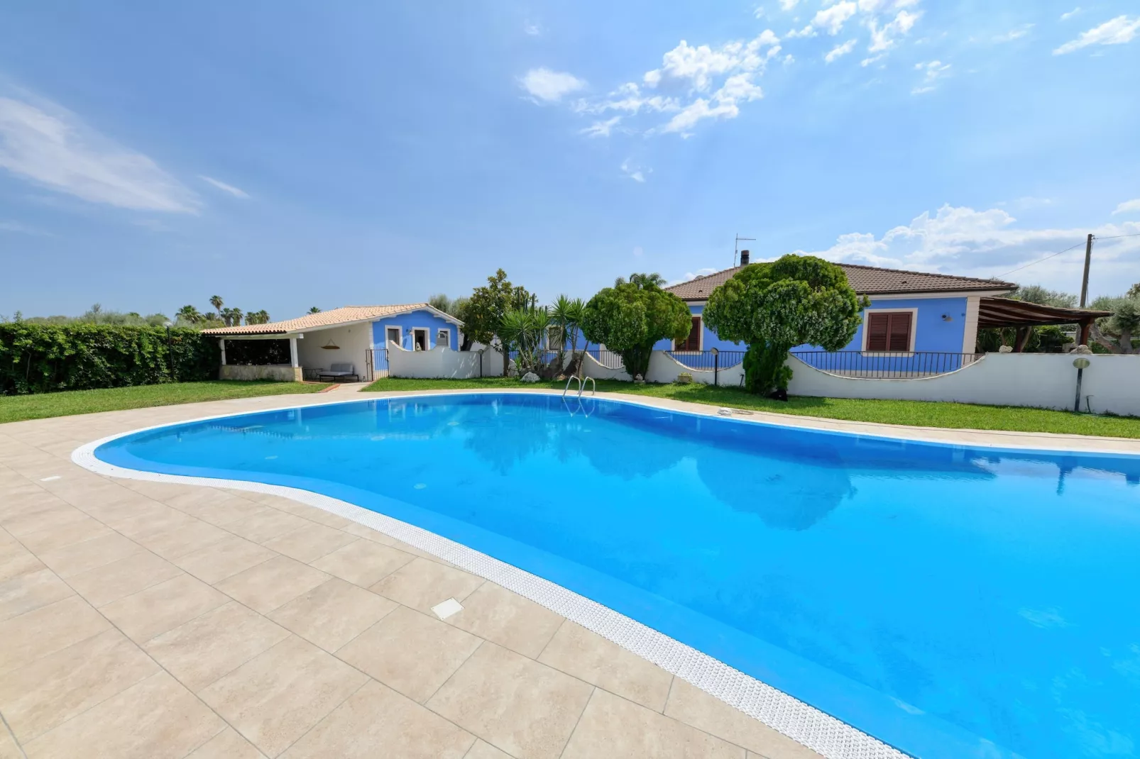 Villa Parisi mit Privatpool Siracusa-Zwembad