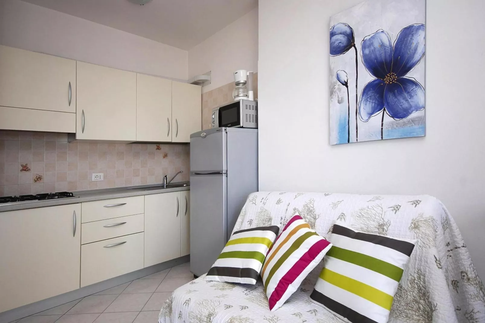 Apartments Bianco Nero Lignano Sabbiadoro-B4-Woonkamer