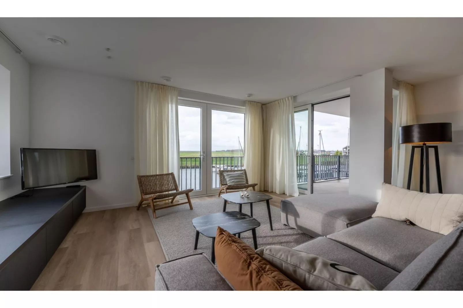 Harbour  2E Loft wellness 6 personen-Woonkamer