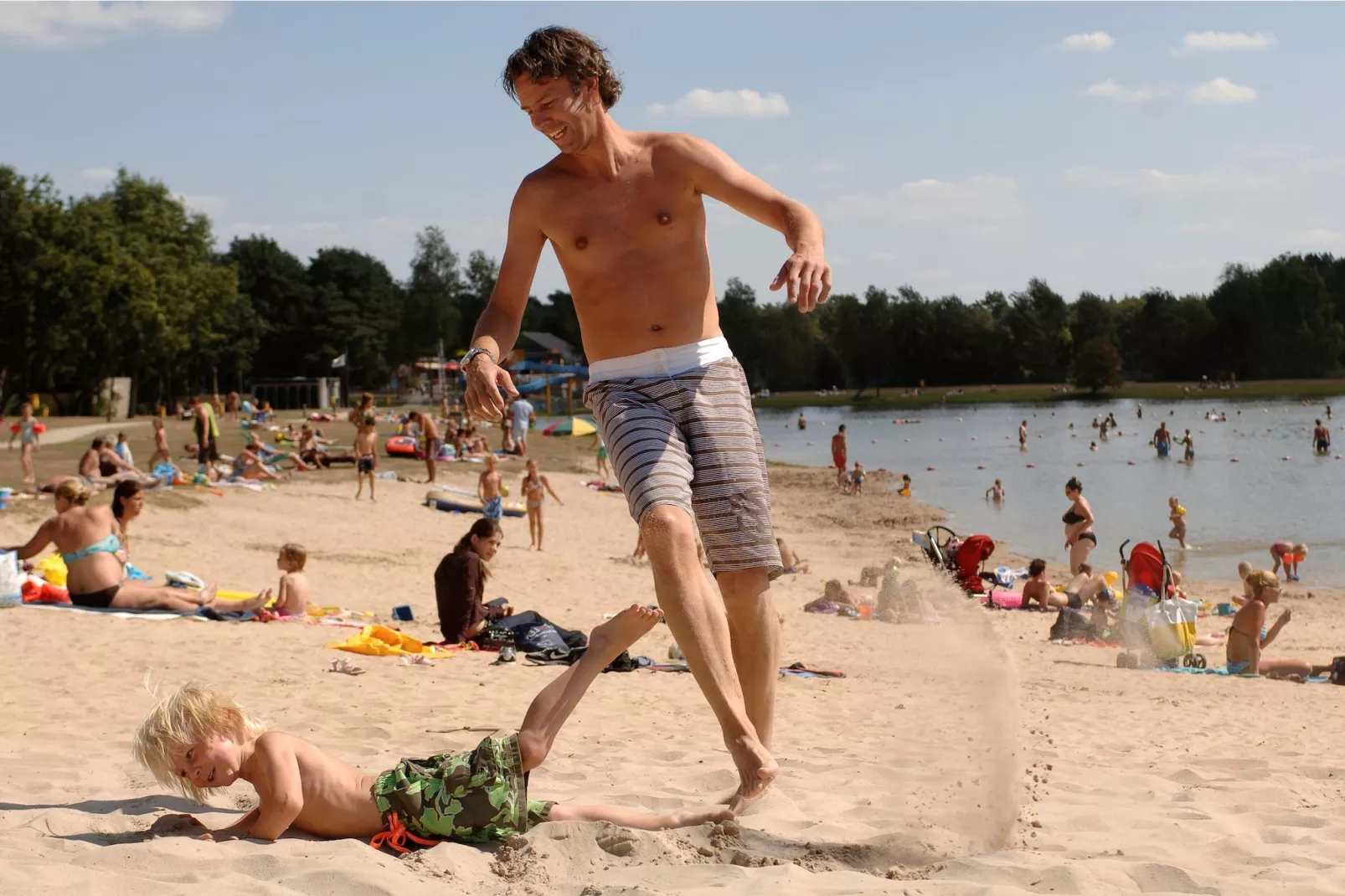 Bospark 't Wolfsven 13-Gebieden zomer 1km