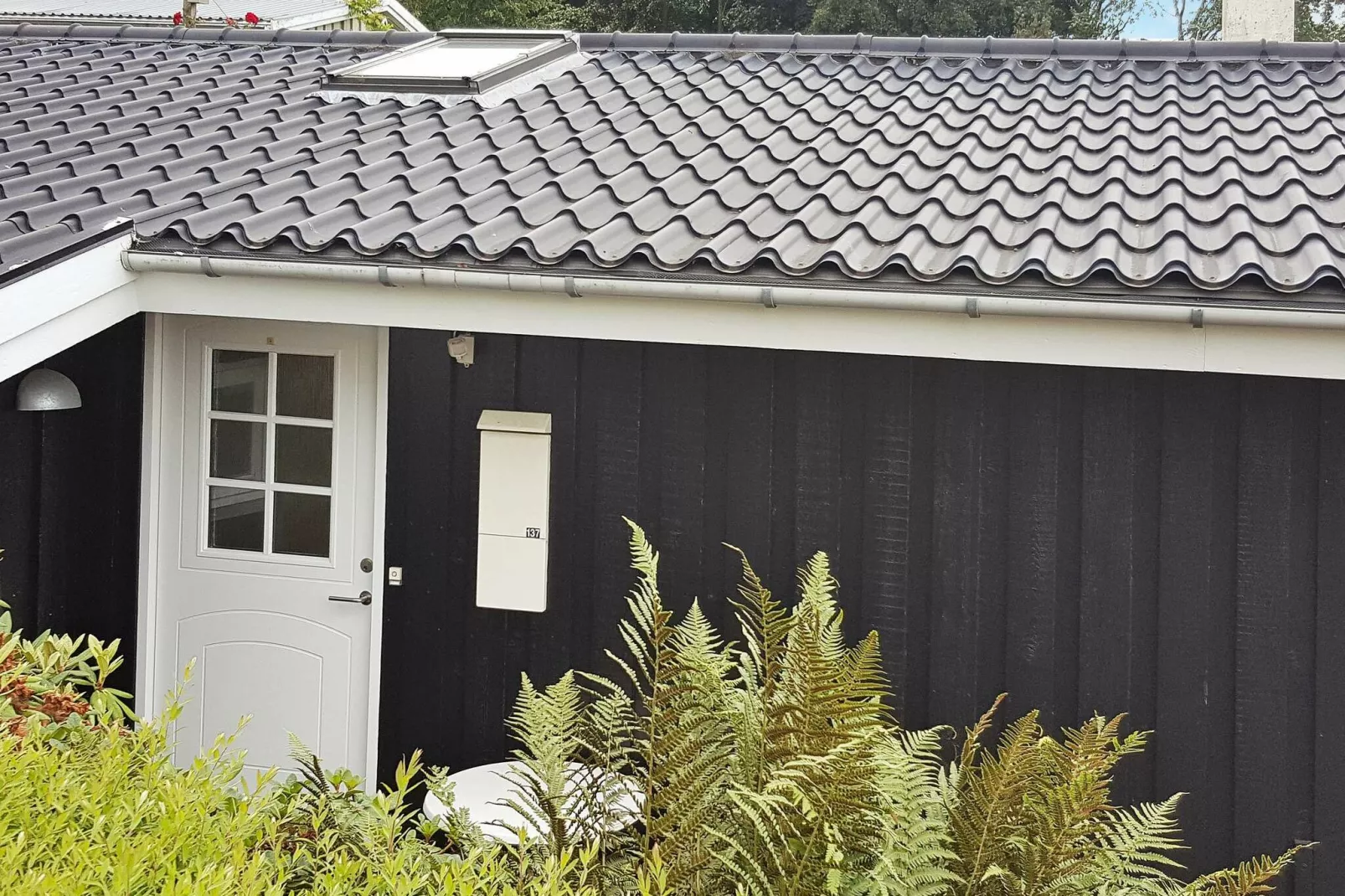 Luxe cottage in Borkop met prachtig uitzicht op zee-Buitenlucht