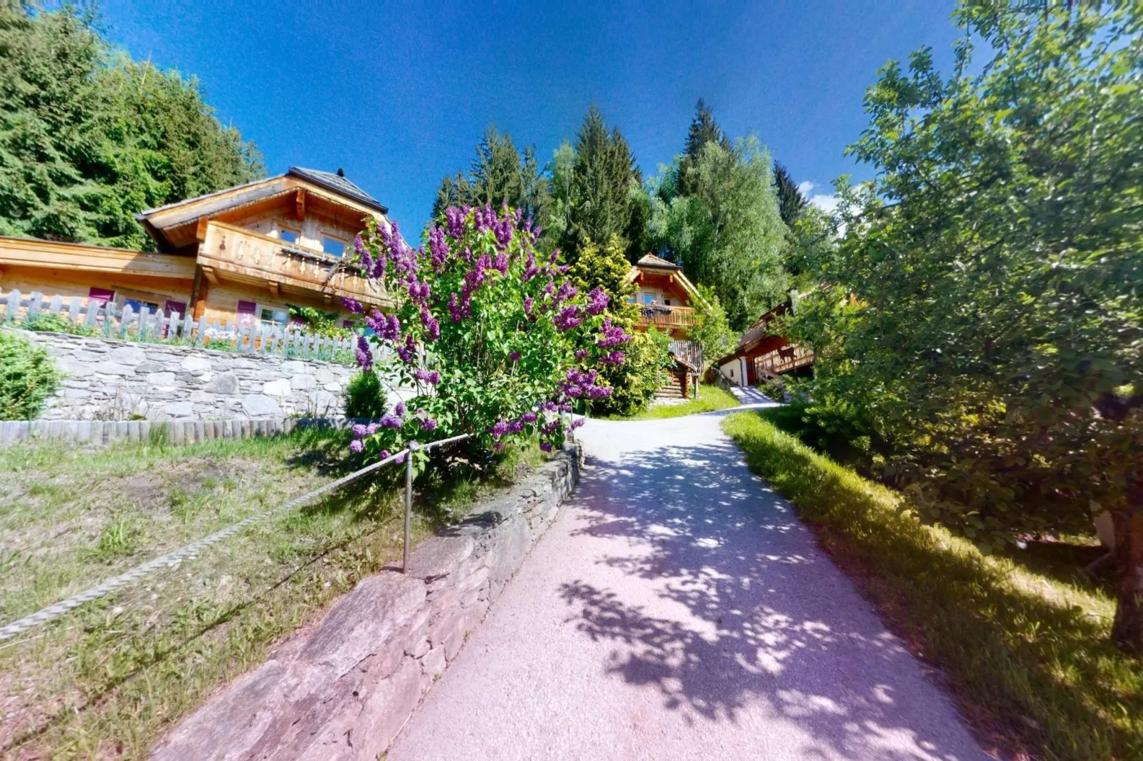Naturdorf Oberkühnreit-Uitzicht zomer