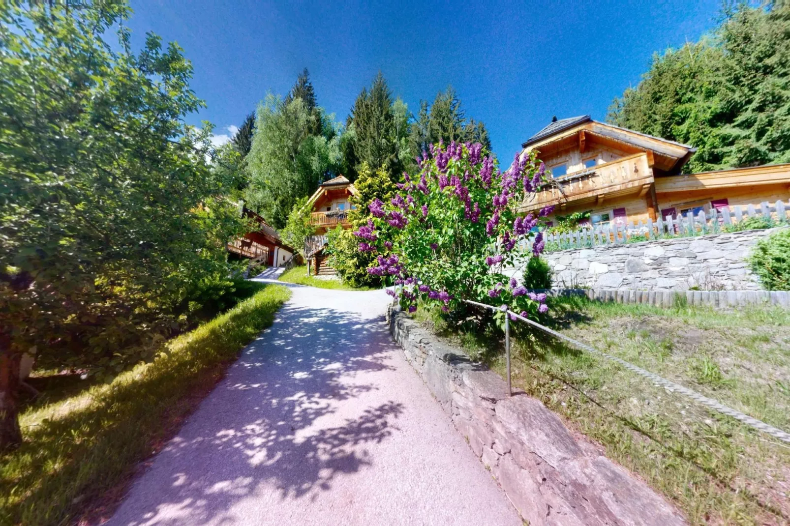 Naturdorf Oberkühnreit-Uitzicht zomer