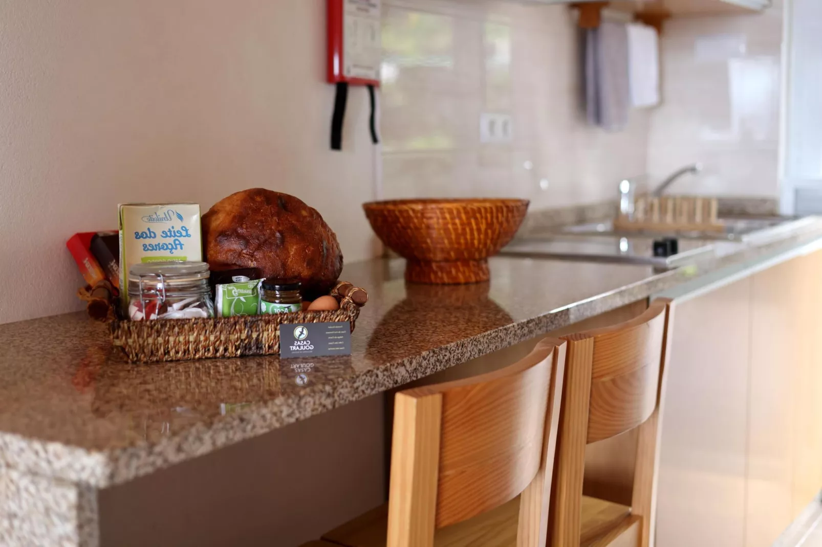 Small semi-detached holiday home in Santo Amaro-Keuken