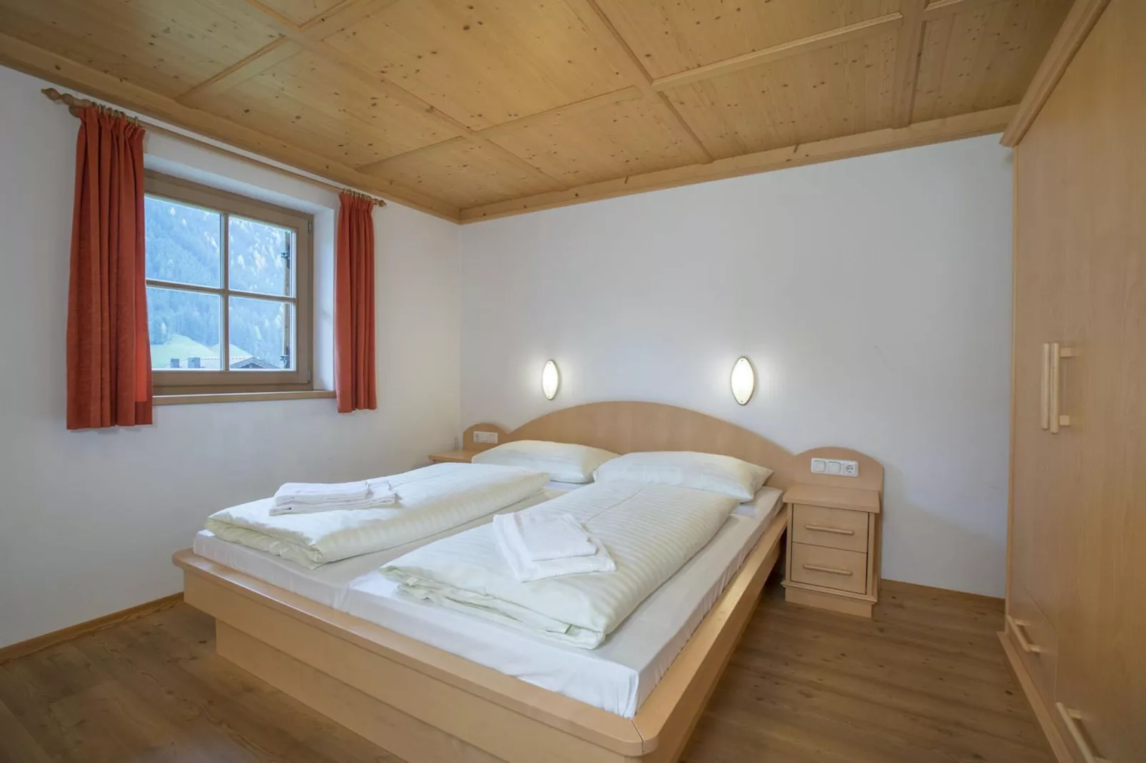 Chalets im Wald-Slaapkamer