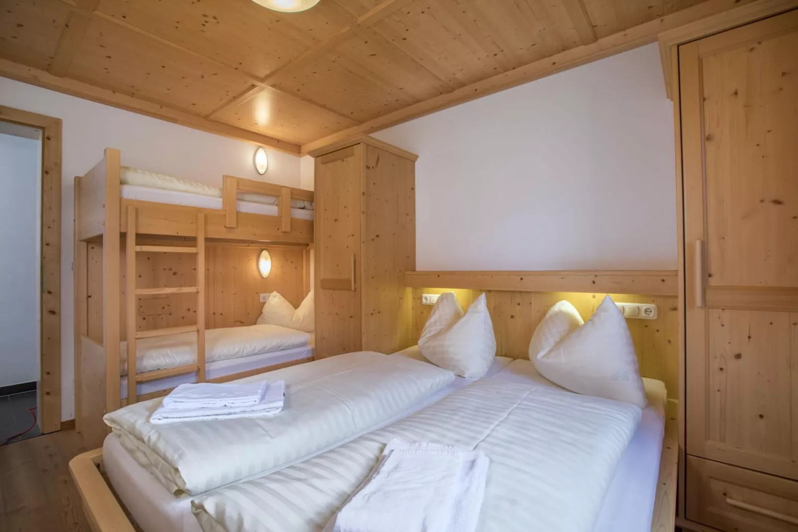 Chalets im Wald-Slaapkamer