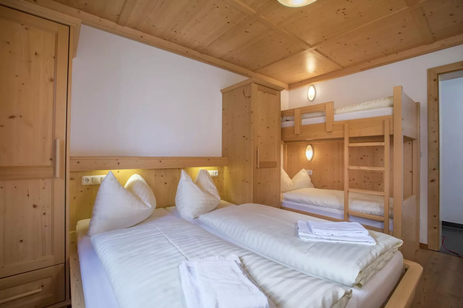 Chalets im Wald-Slaapkamer