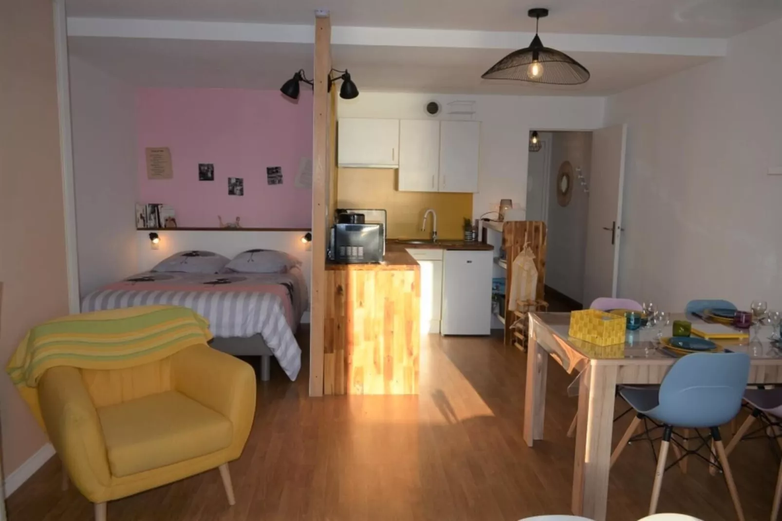 Studio apartment Plougasnou-Woonkamer