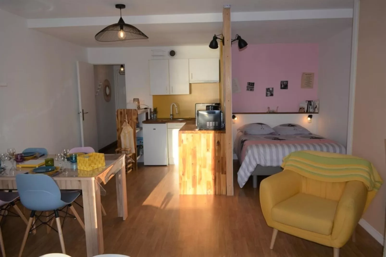 Studio apartment Plougasnou-Woonkamer
