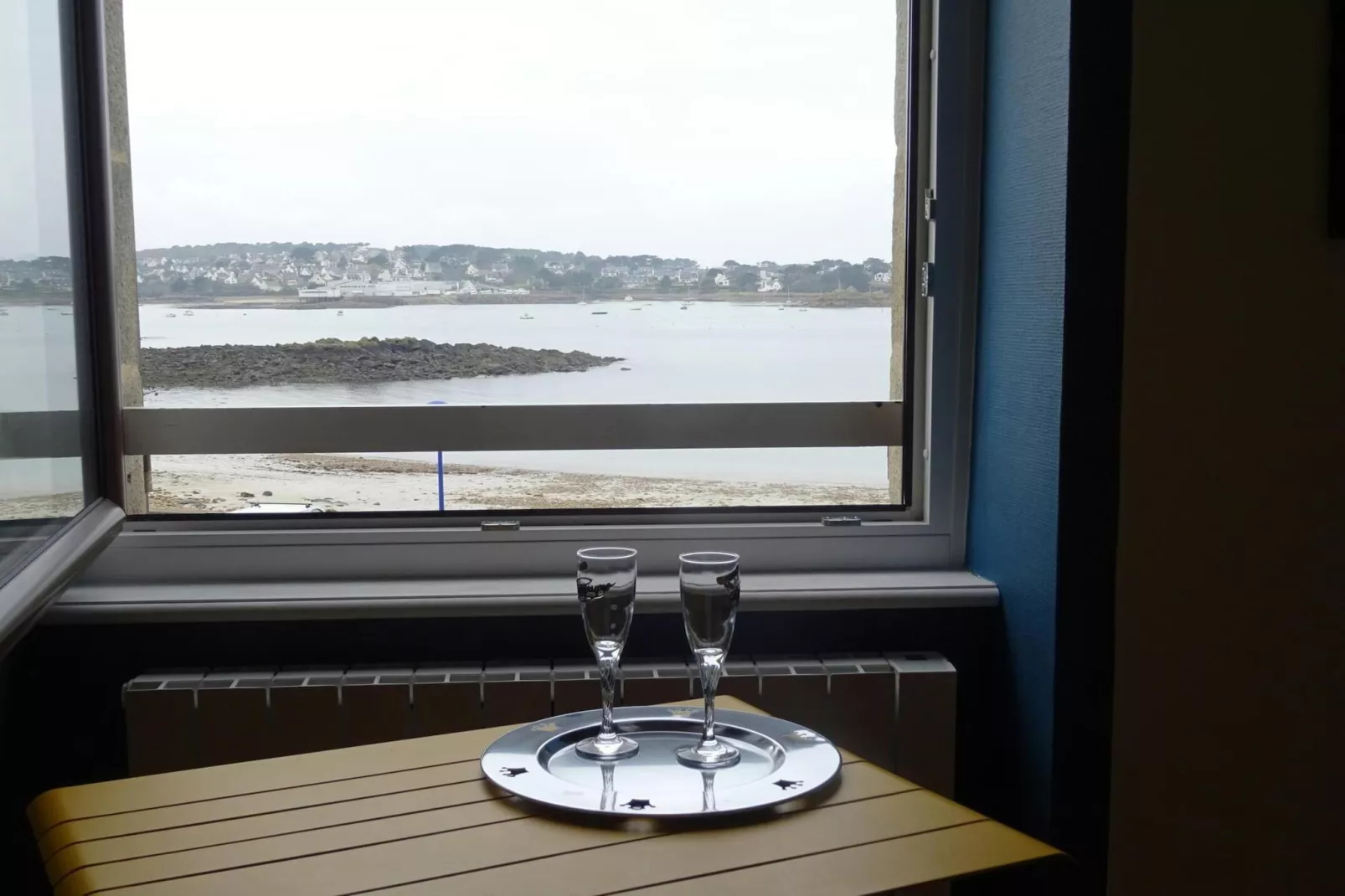 Studio apartment Plougasnou-Uitzicht zomer
