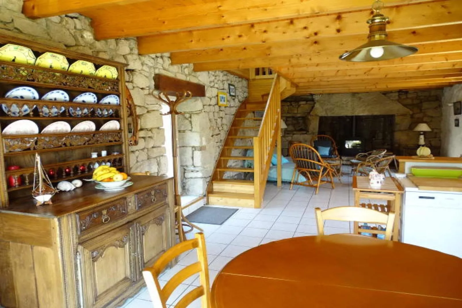 Holiday home Plouhinec-Woonkamer