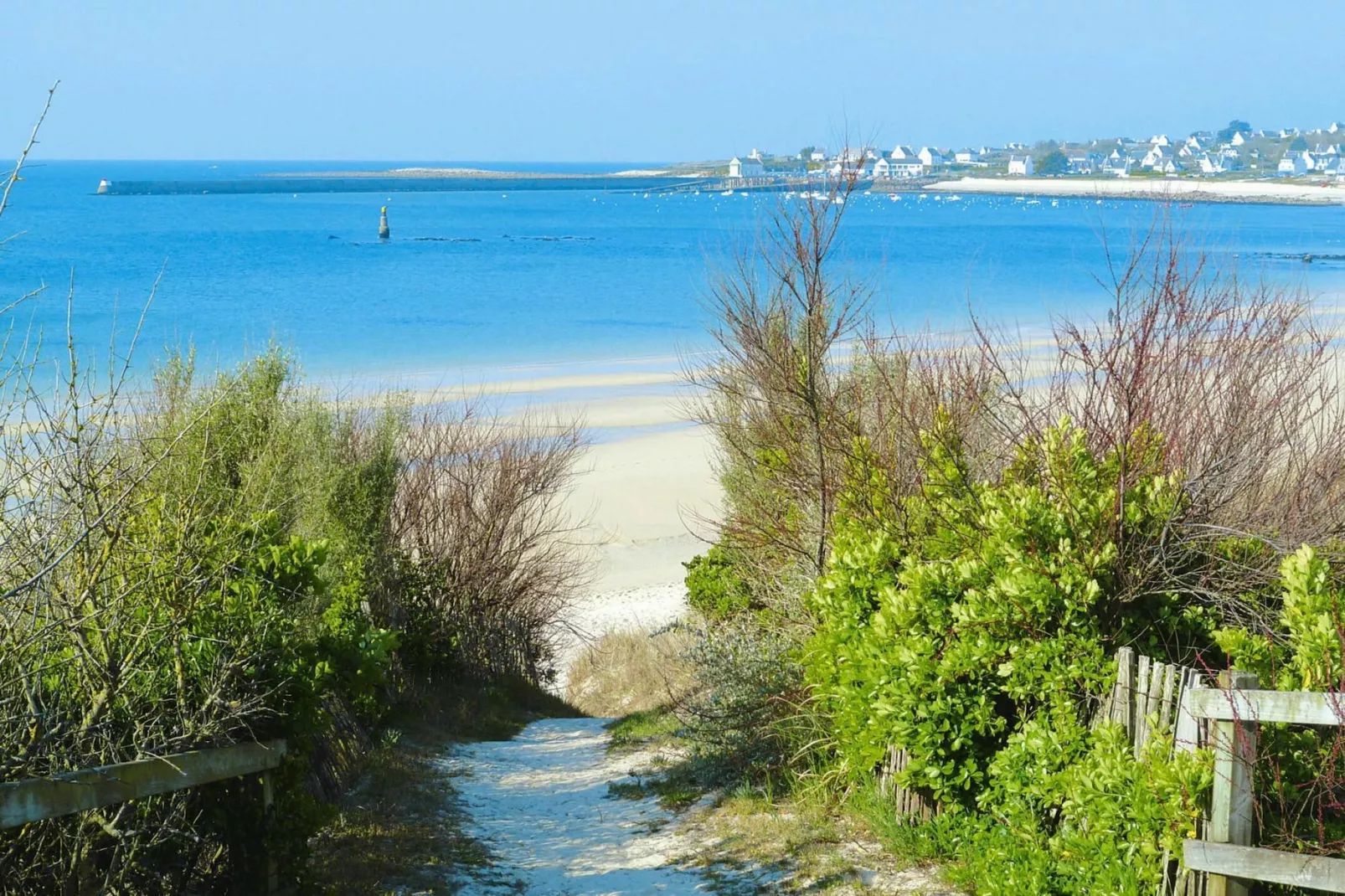 Holiday home Plouhinec-Uitzicht zomer