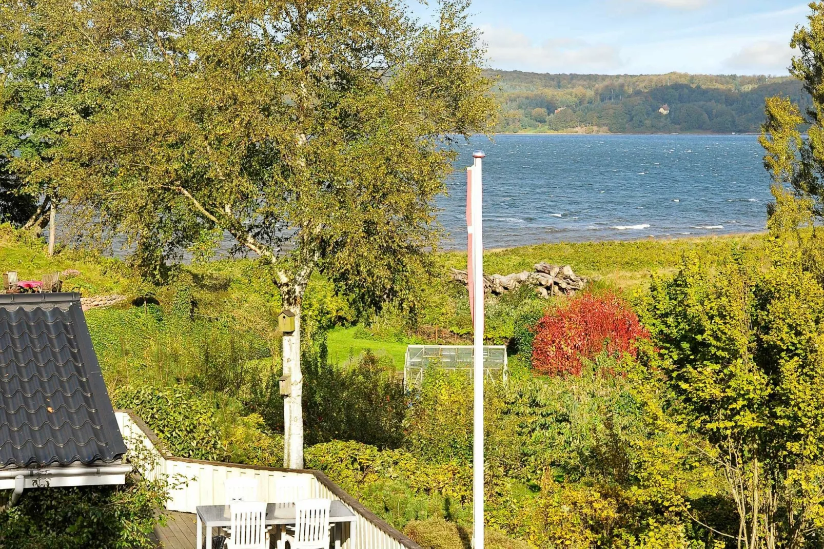 Luxe cottage in Borkop met prachtig uitzicht op zee-Uitzicht