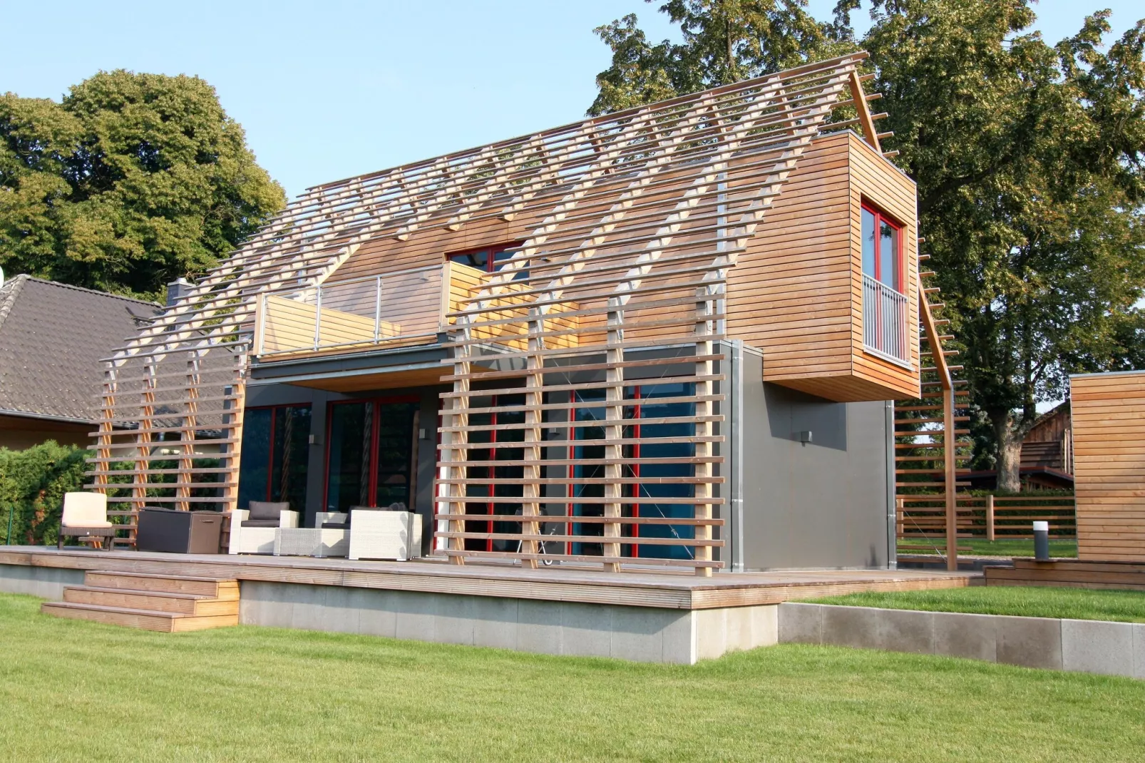 Emil Haus 7 80 qm 4 Personen-Buitenkant zomer