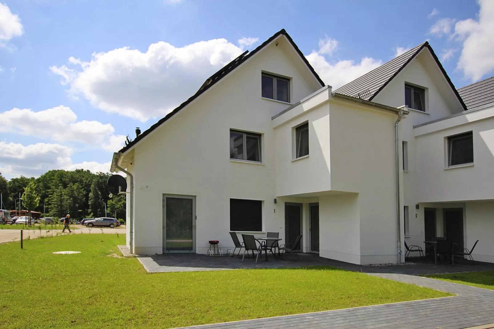 Appartement Hafenflair / Haus 1 EG-Wohnung 1 1-2 Pers-Buitenkant zomer