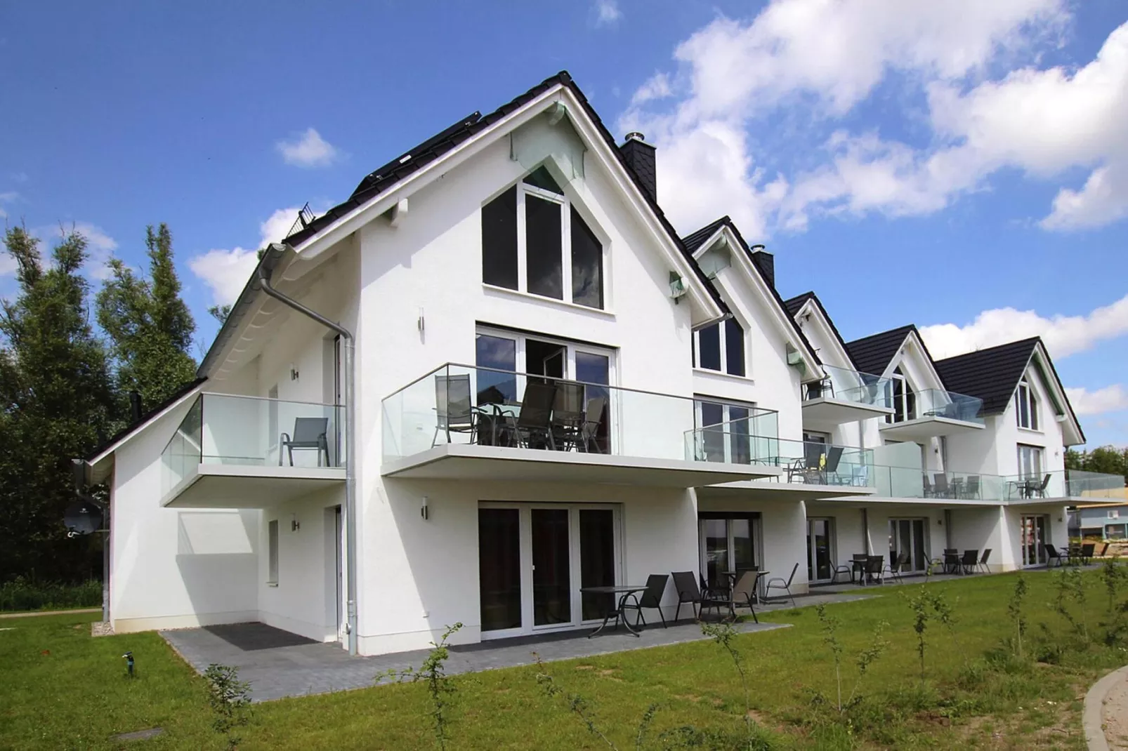 Appartement Hafenflair / Haus 1 EG-Wohnung 1 1-2 Pers-Buitenkant zomer