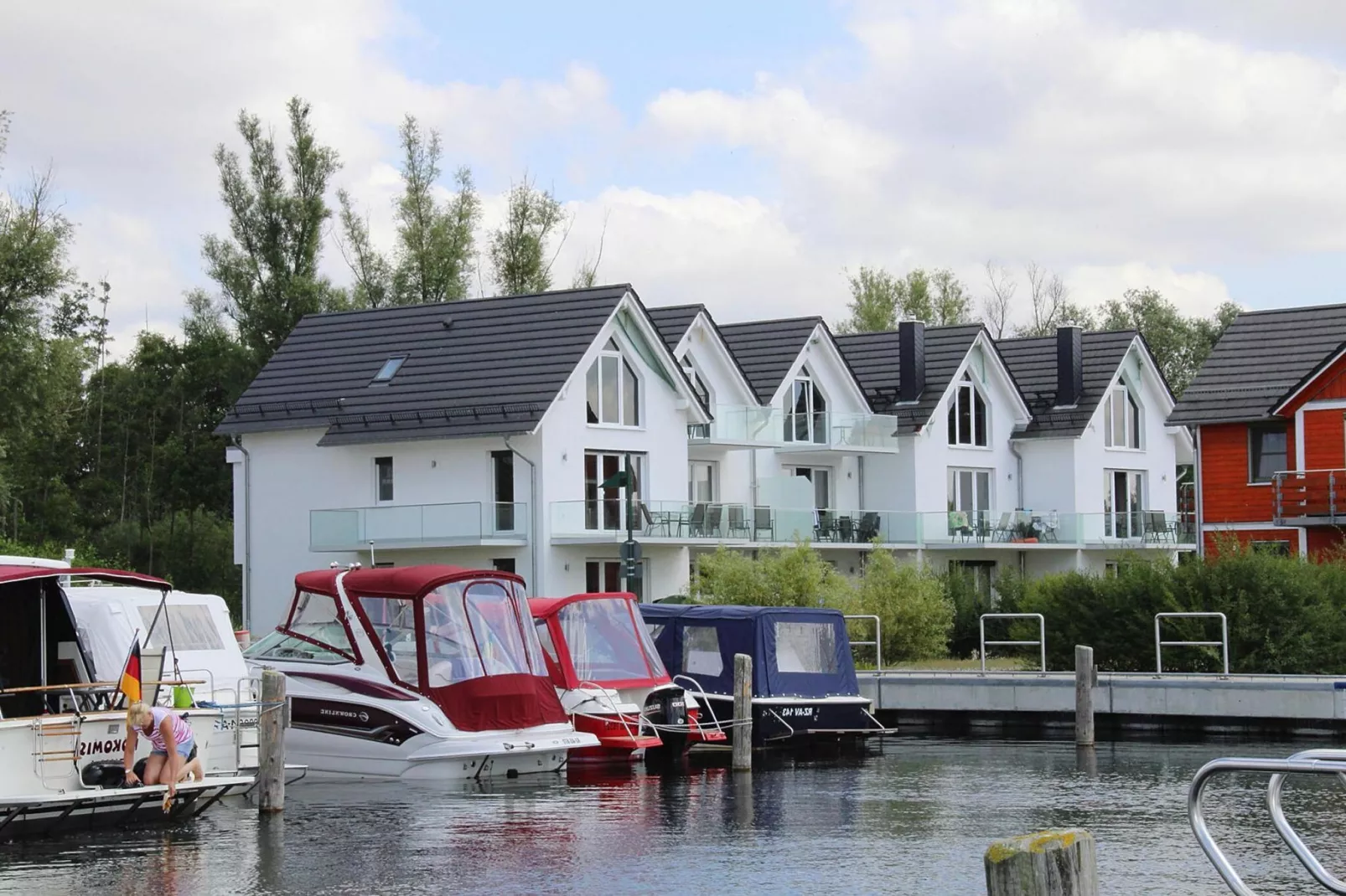 Appartement Hafenflair / Haus 1 EG-Wohnung 1 1-2 Pers-Gebieden zomer 1km