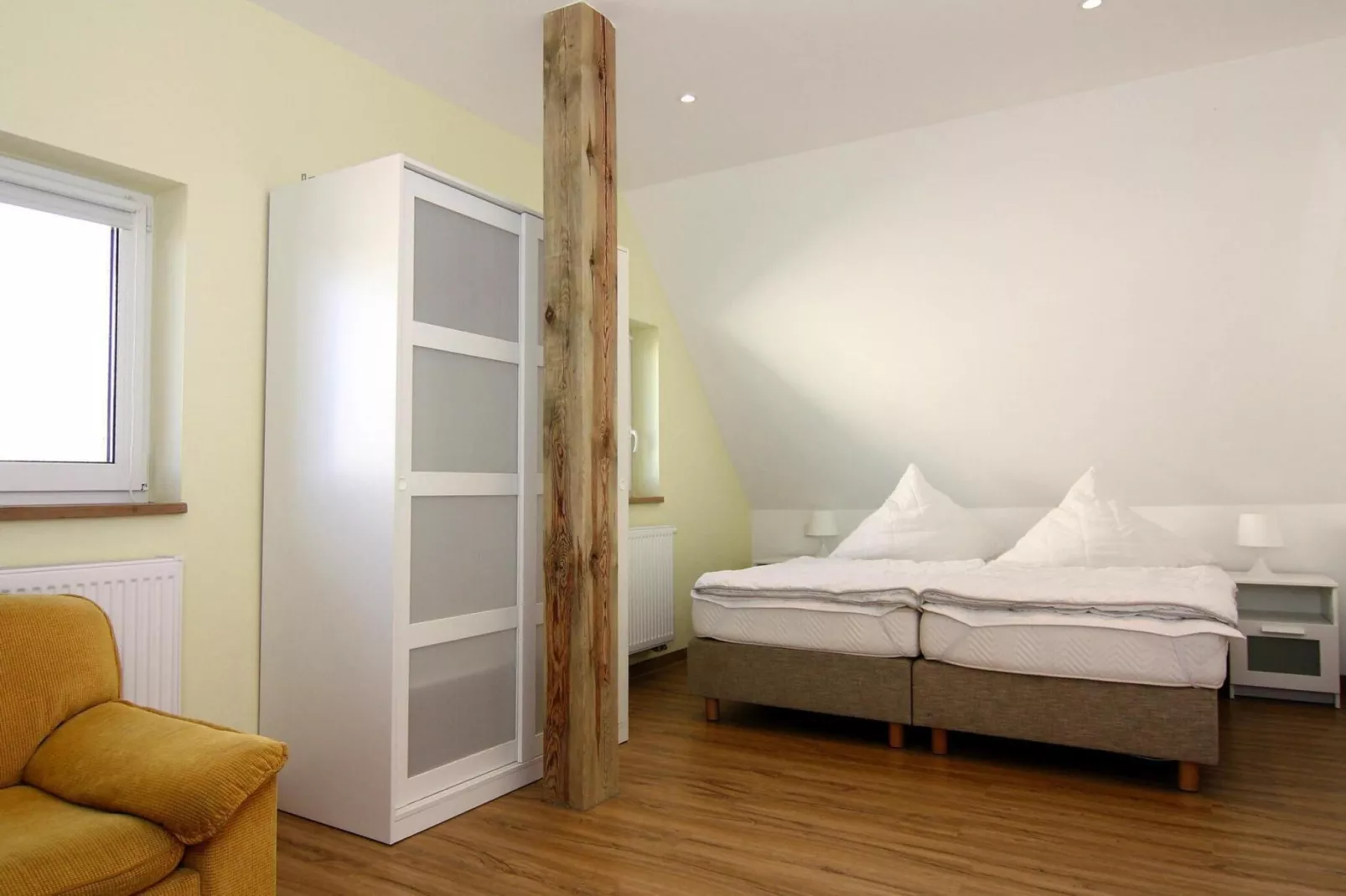 Appartement 4 rechts außen-Slaapkamer