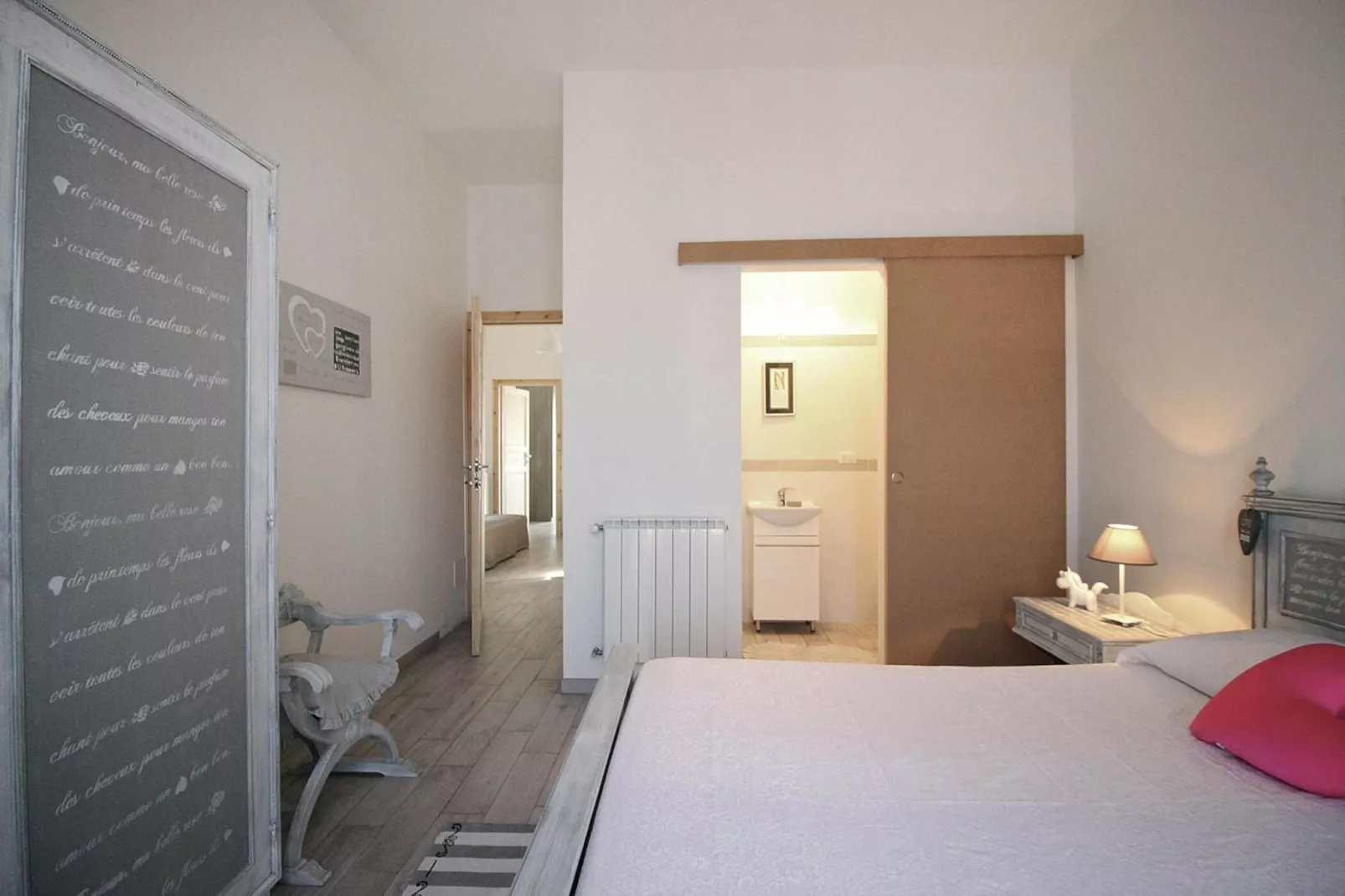 Holiday flat, Ladispoli-Casa Azzurra-Slaapkamer