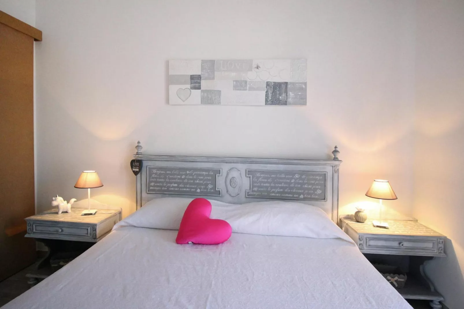Holiday flat, Ladispoli-Casa Azzurra-Slaapkamer