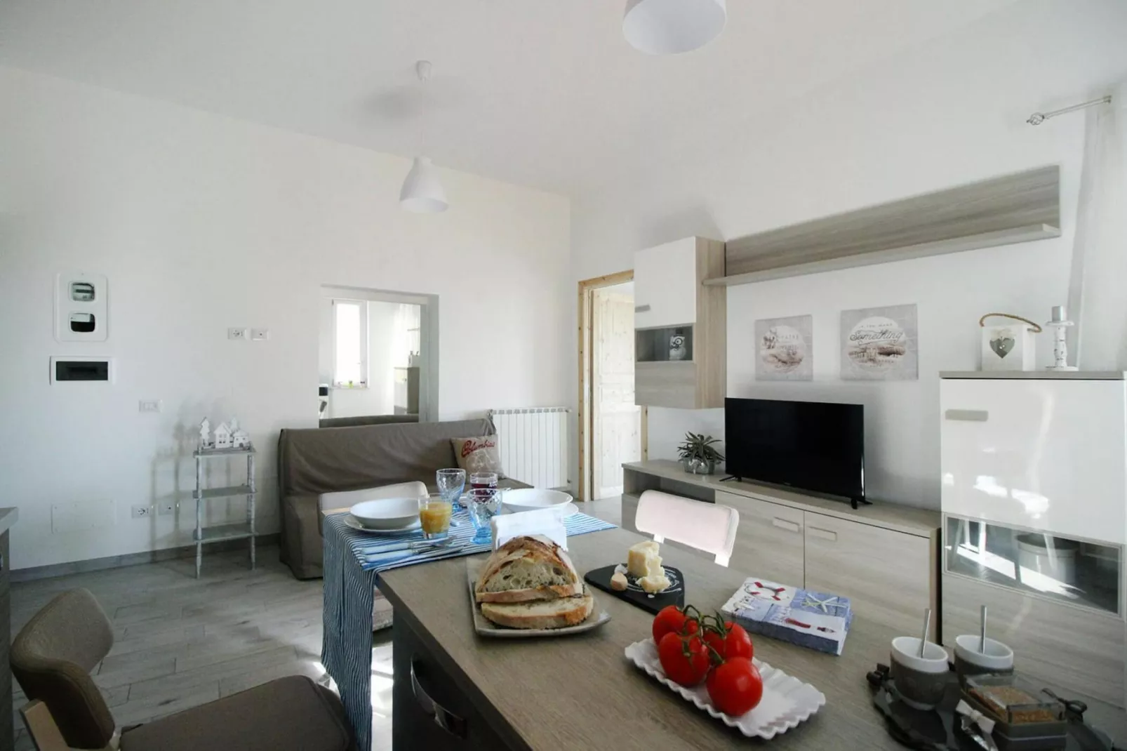 Holiday flat, Ladispoli-Casa Azzurra-Woonkamer