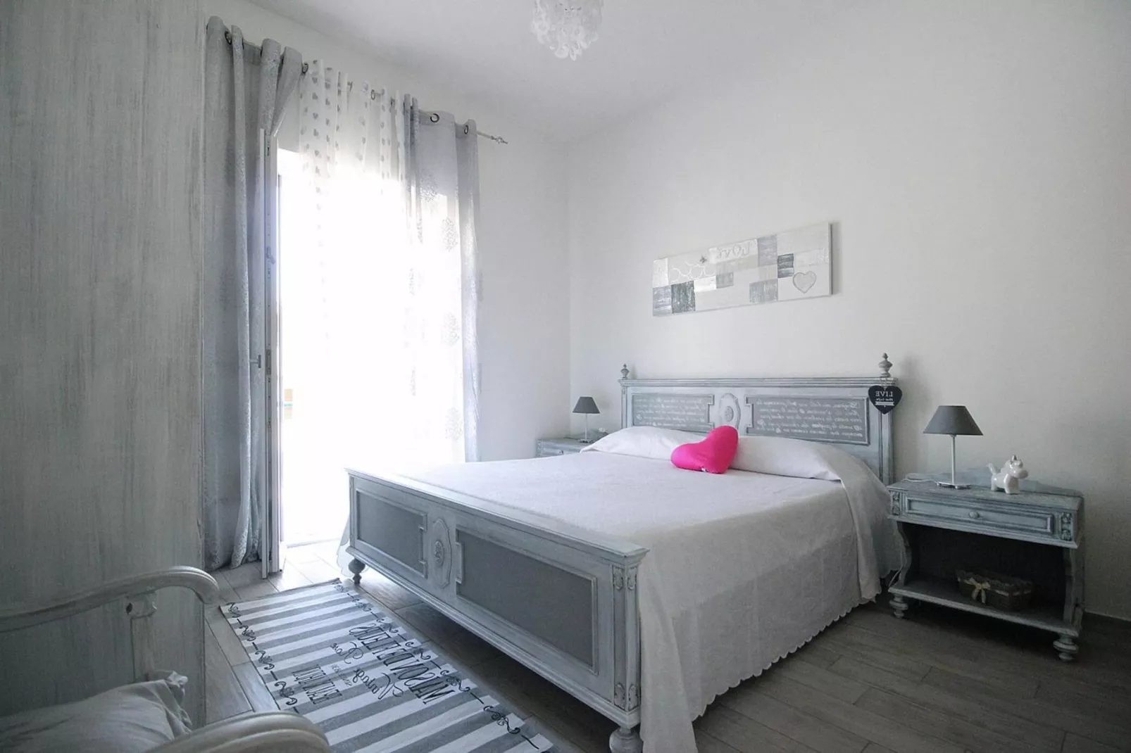 Holiday flat, Ladispoli-Casa Azzurra-Slaapkamer