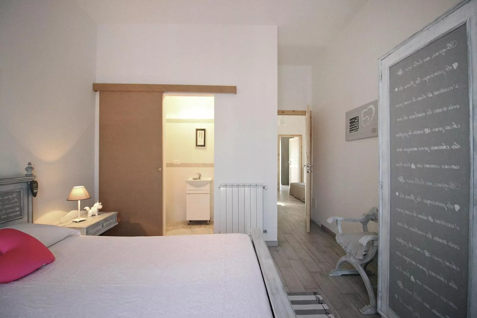 Holiday flat, Ladispoli-Casa Azzurra-Slaapkamer