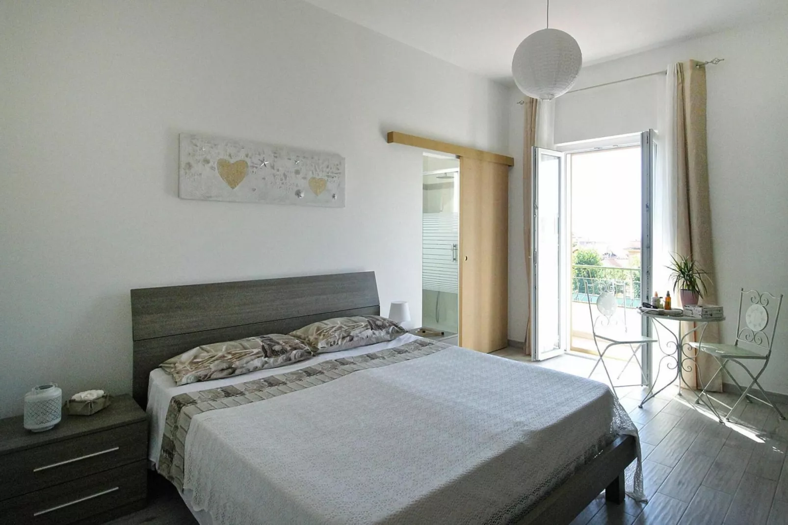 Holiday flat, Ladispoli-Casa Azzurra-Slaapkamer