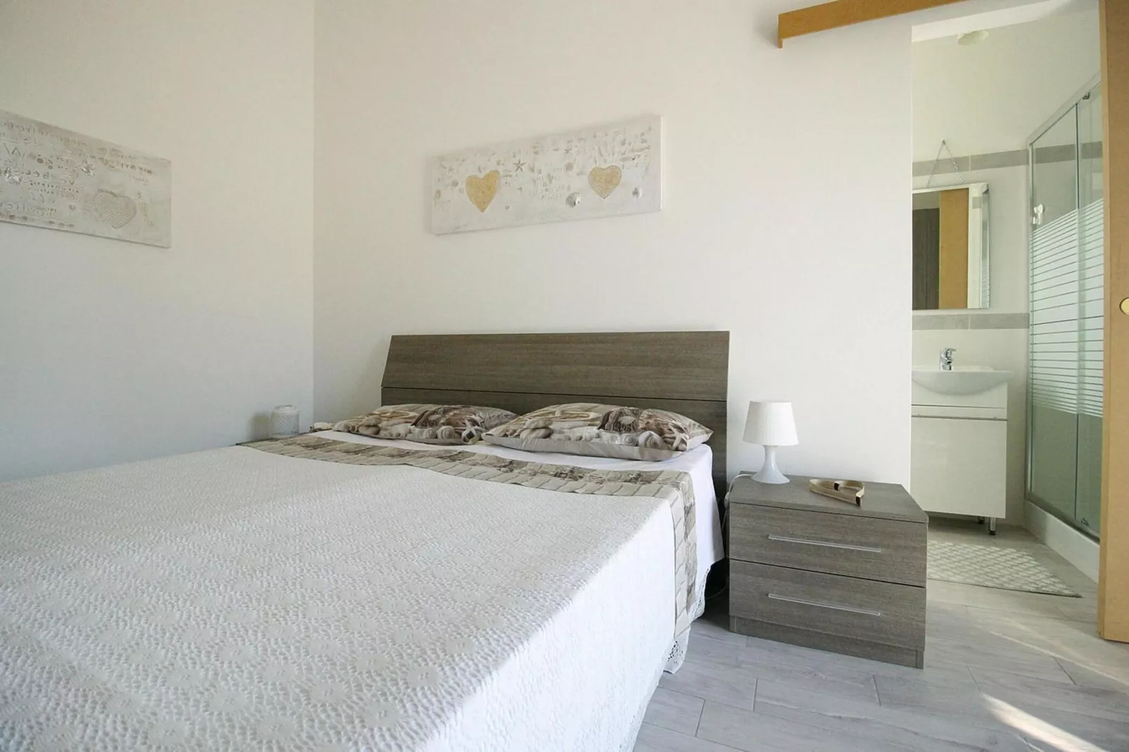 Holiday flat, Ladispoli-Casa Azzurra-Slaapkamer