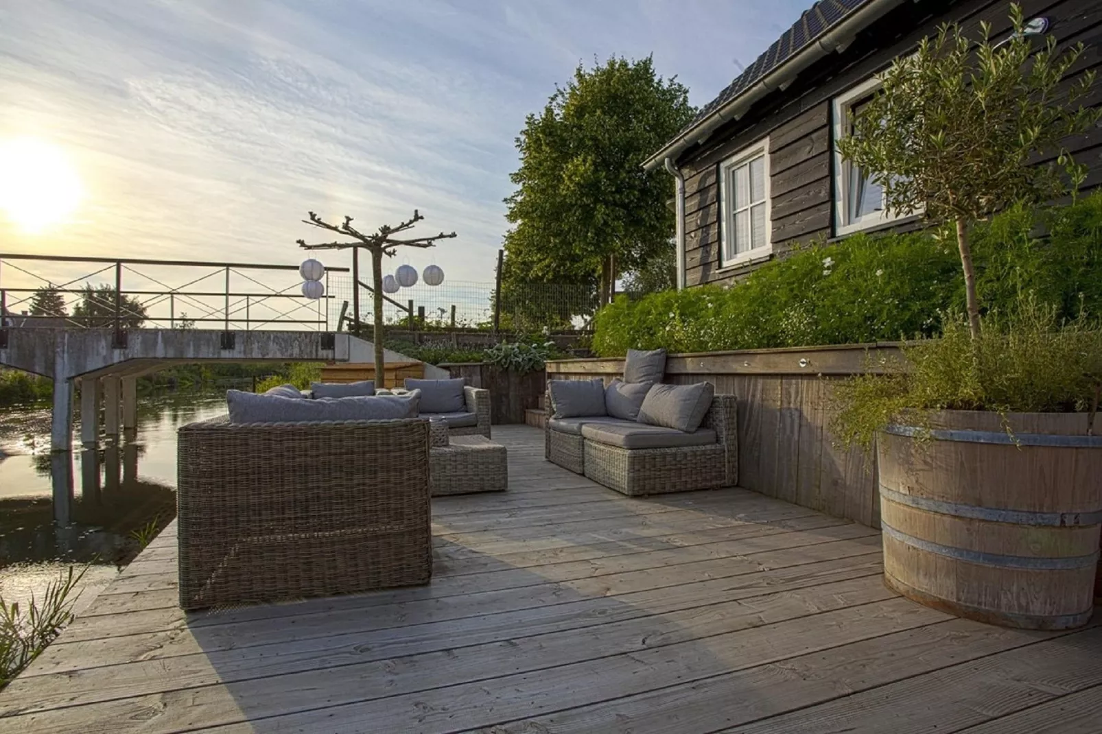 Vakantiehuis De Vlonder-Woonkamer
