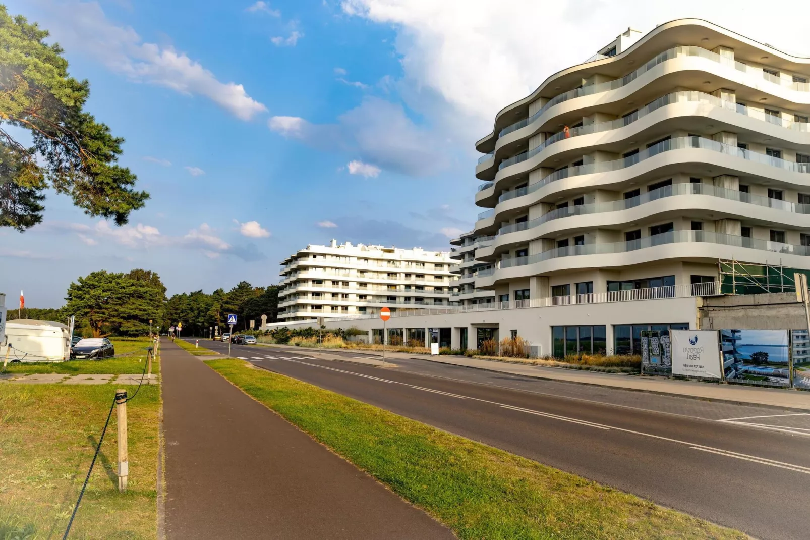 Rogowo Pearl apartament nr 4510-Buitenkant zomer