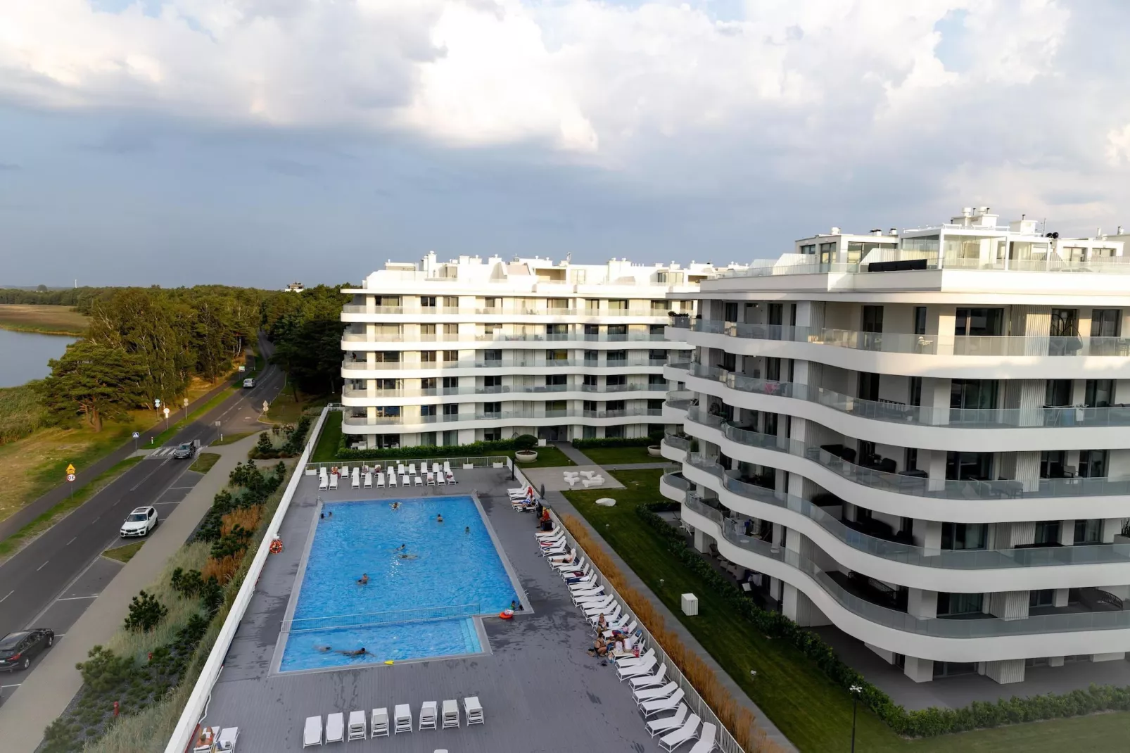 Rogowo Pearl apartament nr 4510-Zwembad