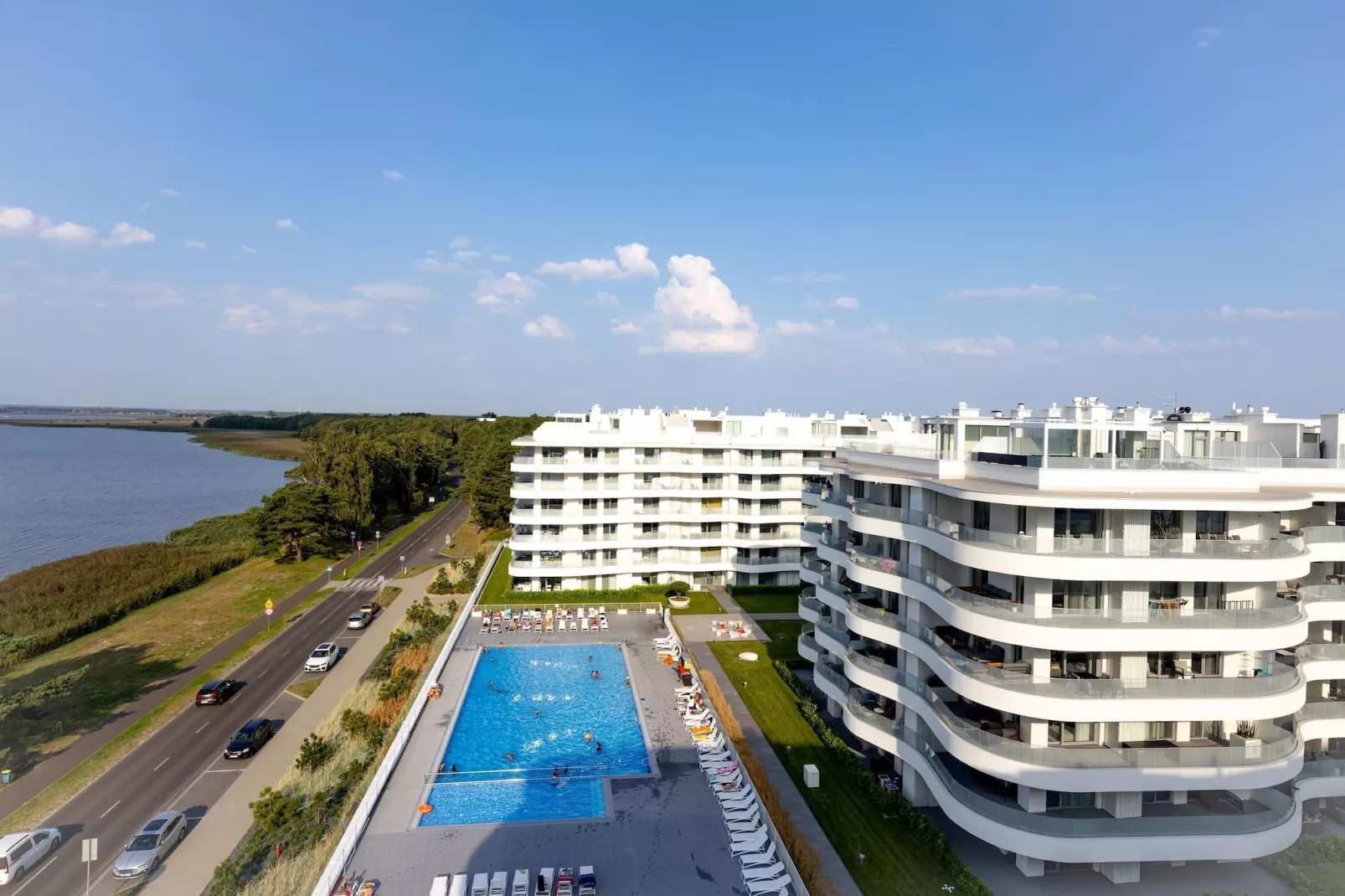 Rogowo Pearl apartament nr 4510-Zwembad