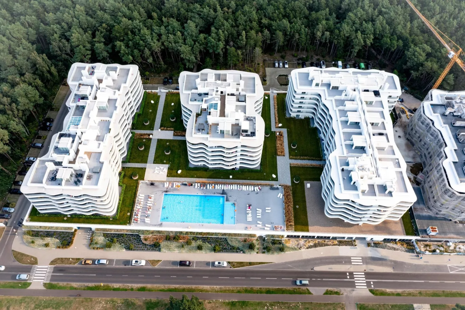 Rogowo Pearl apartament nr 4510-Zwembad