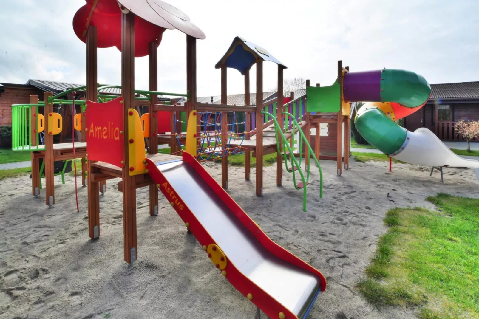 Domek piętrowy TYP C Ustronie Morskie-Parkfaciliteiten