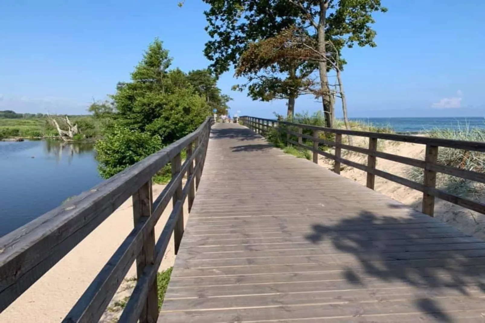 Domek piętrowy TYP C Ustronie Morskie-Gebieden zomer 5km