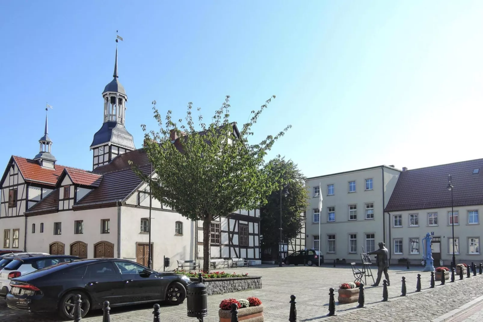 Holiday home Nowe Warpno Chick-Buitenkant zomer