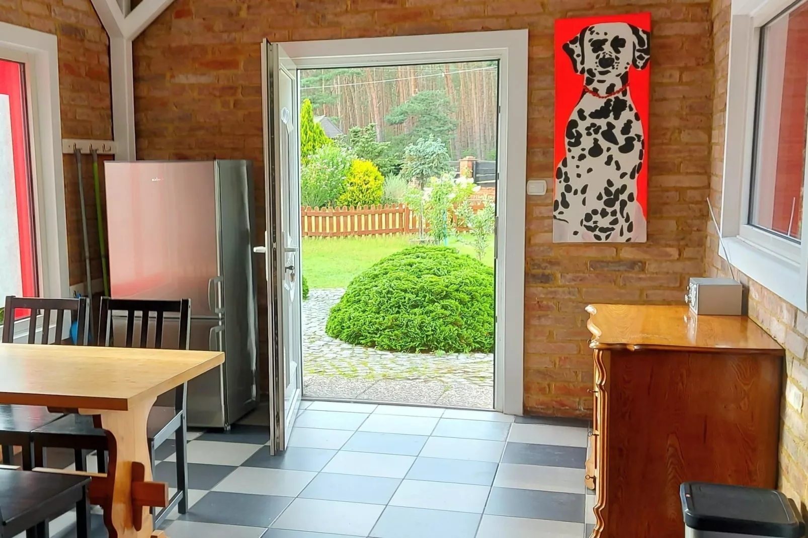 Holiday home Nowe Warpno Chick-Woonkamer
