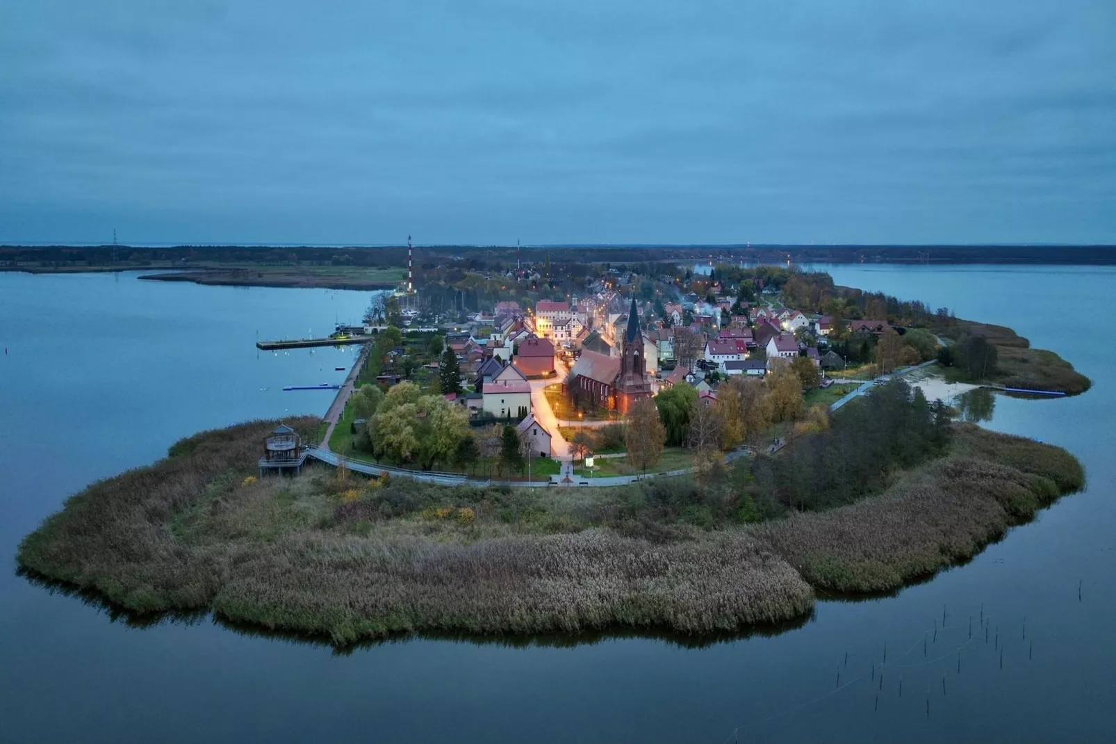 Holiday home Nowe Warpno Chick-Waterzicht