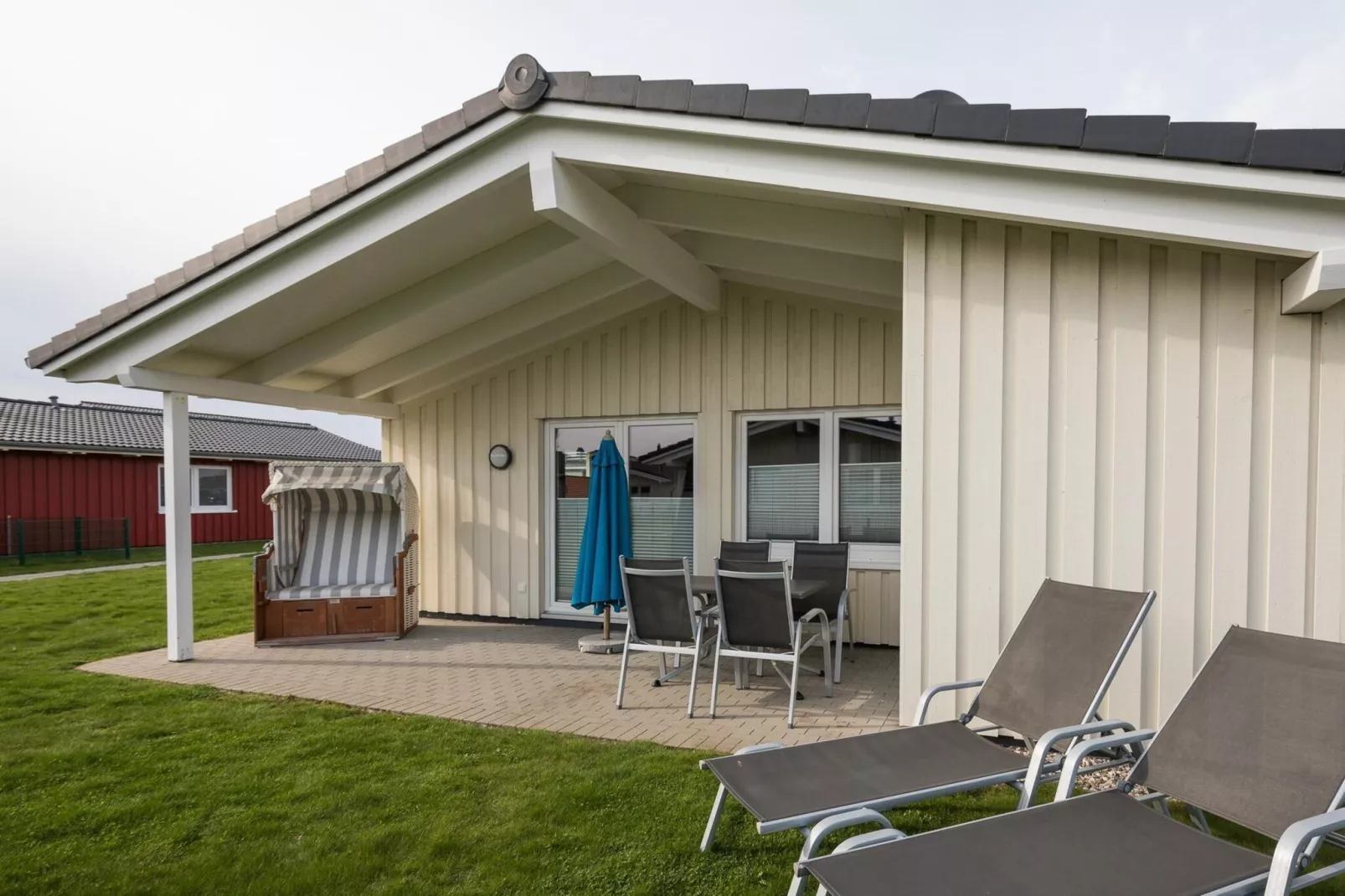 Ferienhaus Föhr-Buitenkant zomer