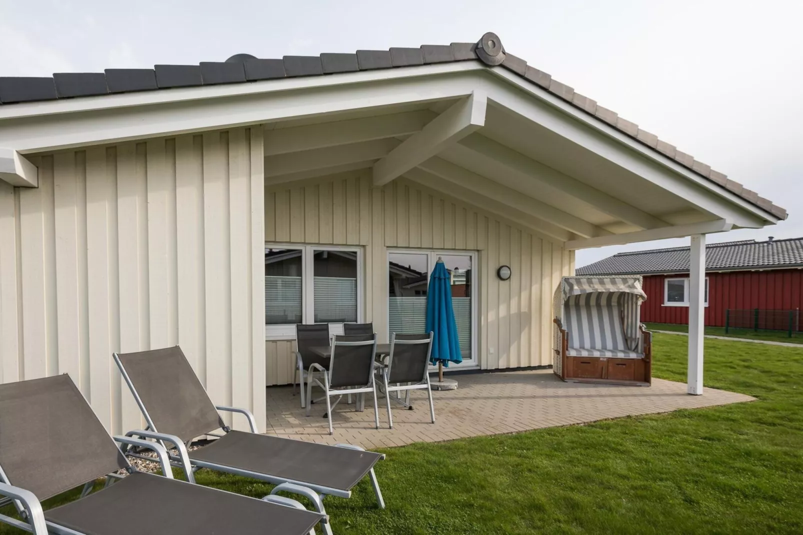 Ferienhaus Föhr-Buitenkant zomer