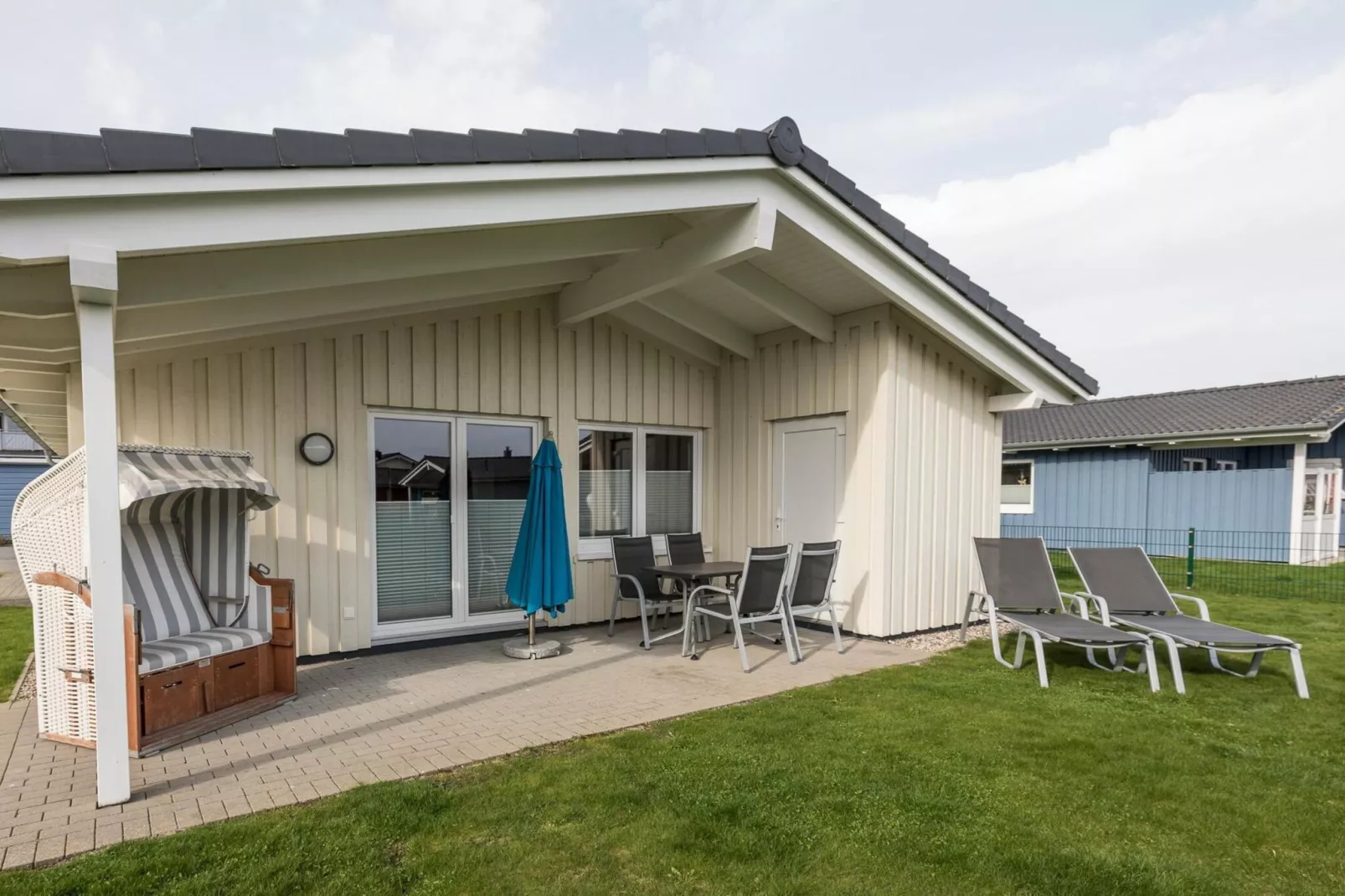 Ferienhaus Föhr-Terrasbalkon