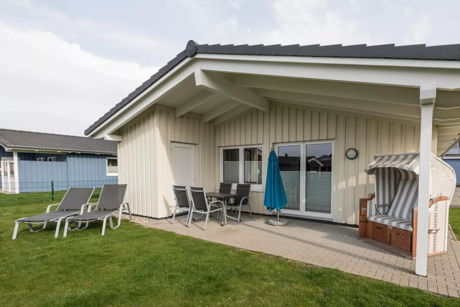 Ferienhaus Föhr-Terrasbalkon
