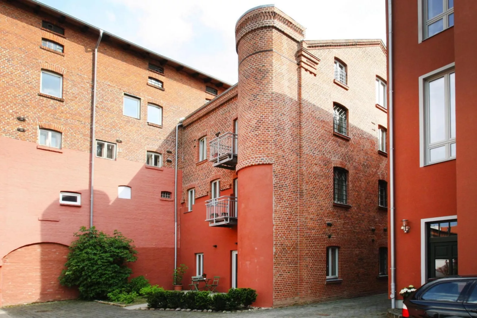 Appartements im Sudhaus / Studio 35-40 m²-Buitenkant zomer