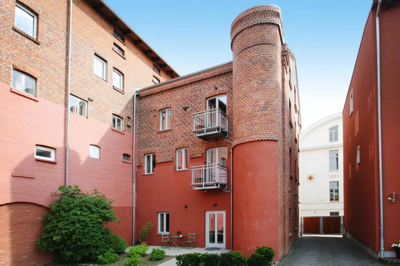 Appartements im Sudhaus / Studio 35-40 m²-Buitenkant zomer