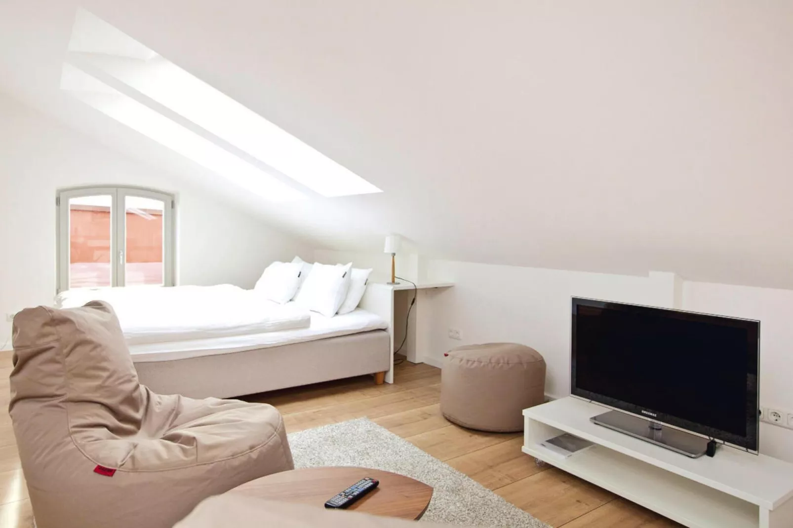 Appartements im Sudhaus / Studio 35-40 m²-Woonkamer