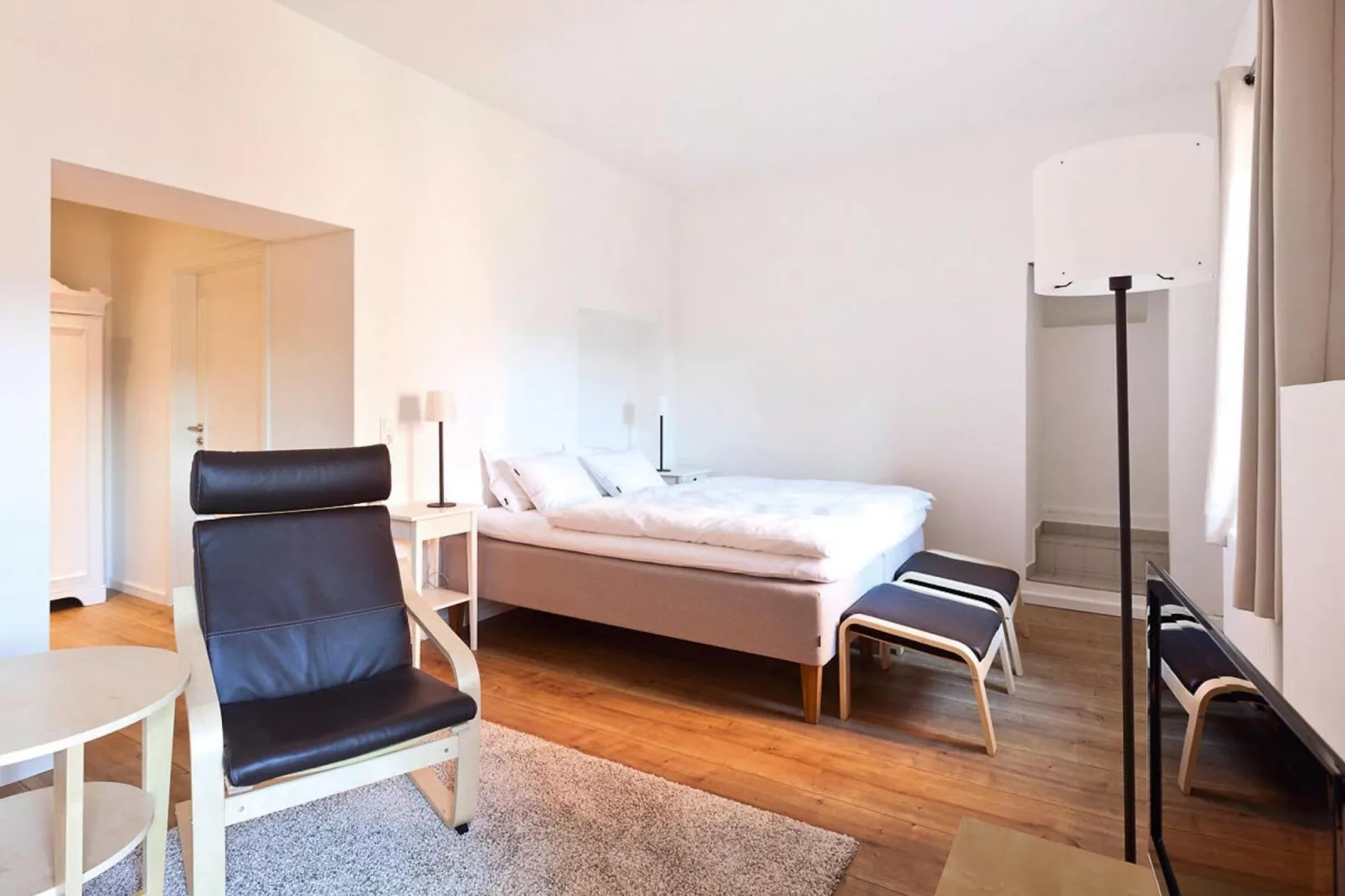 Appartements im Sudhaus / Studio 35-40 m²-Slaapkamer