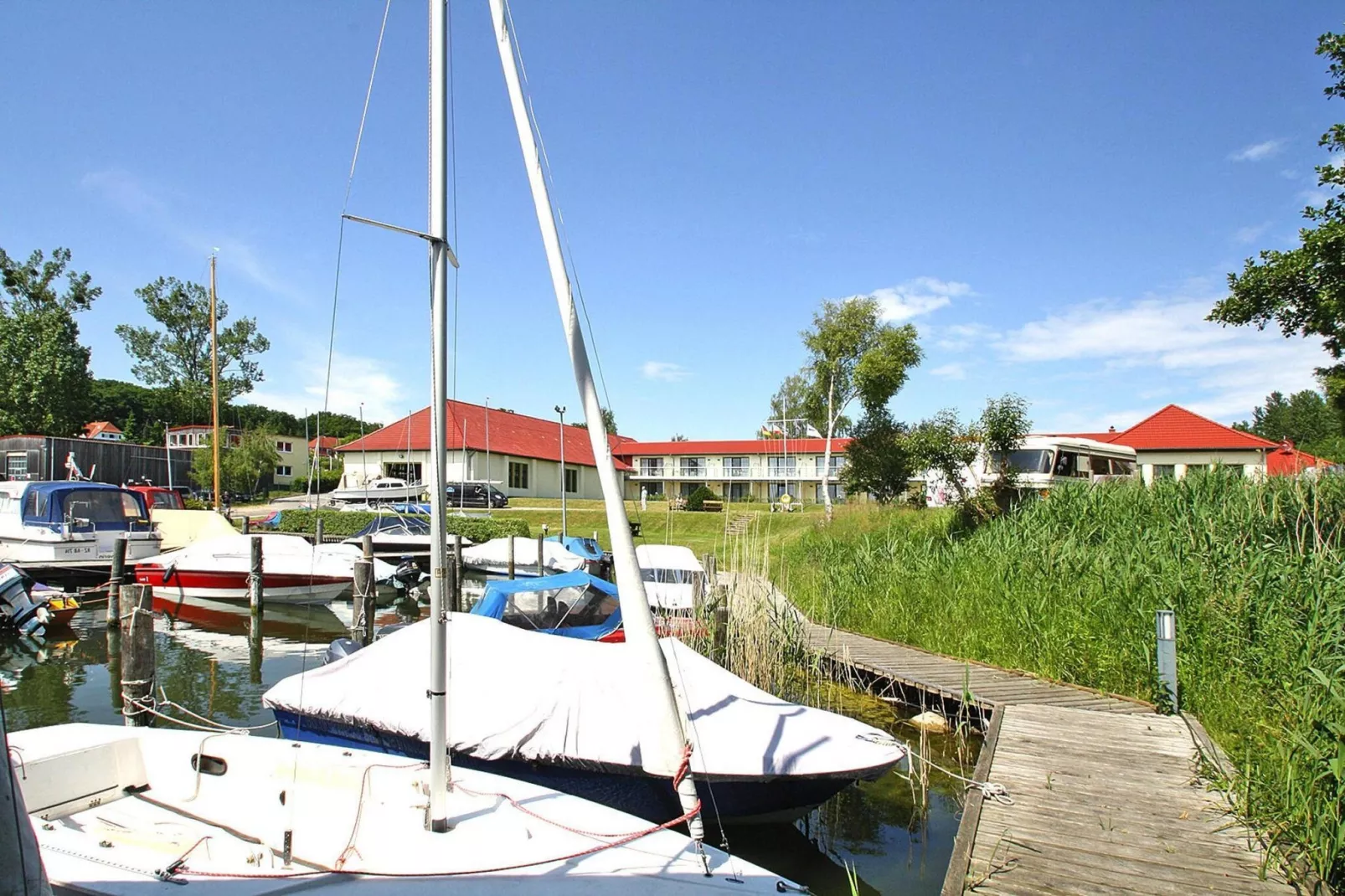 Appartements am Heidensee / EG 65qm 2 Erw u 2 Kinder-Uitzicht zomer