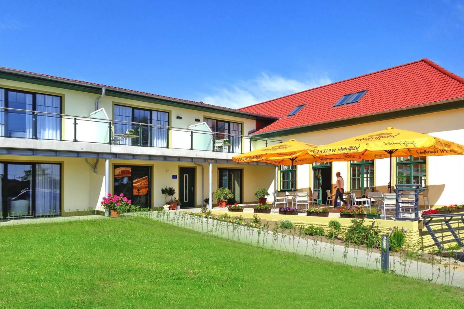 Appartements am Heidensee / EG 65qm 2 Erw u 2 Kinder-Buitenkant zomer
